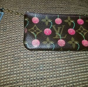 Louis Vuitton Key Pouch Cherry Cerises Col…